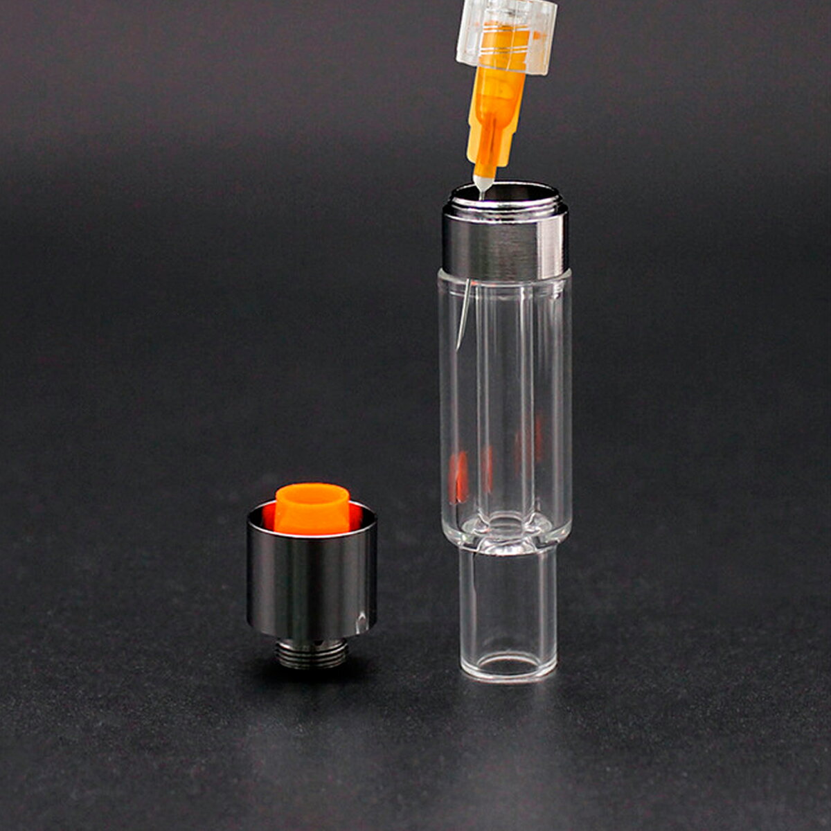 【1本】CBDフルガラスアトマイザーカートリッジリキッドオイル510規格ActivaHemp0.5ml1.0mlcbgcbncbcvape