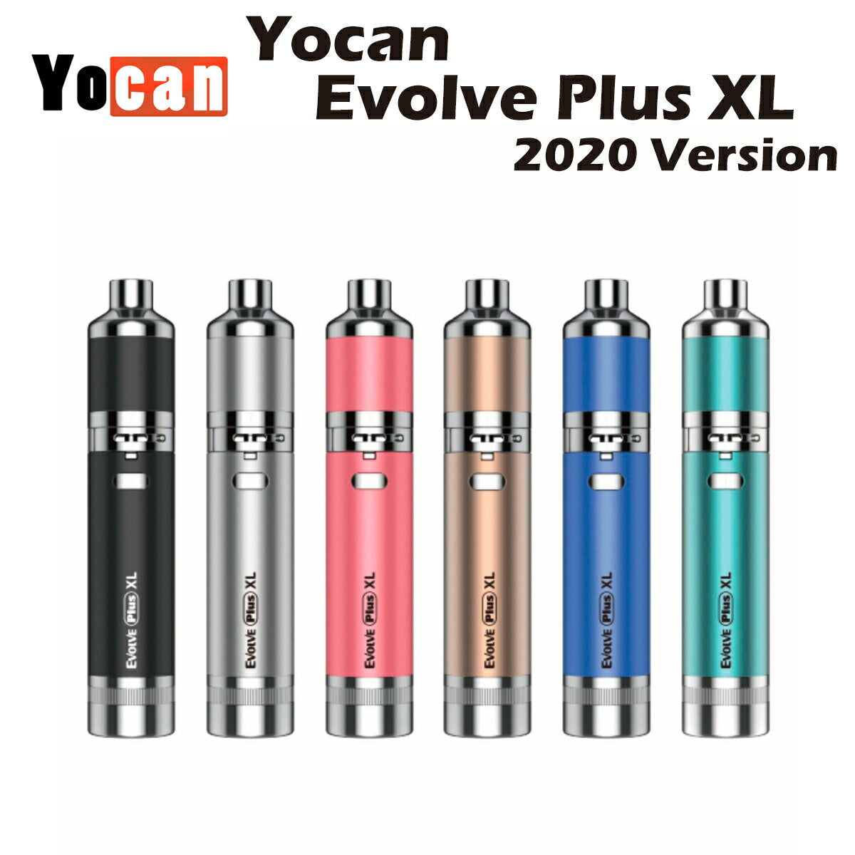 YocanEvolvePlusXL2020Versionワックス専用ヴェポライザーコンセントレートクリスタルパウダーエボルブプラスワックスハシシベポライザー電子タバコ510規格ベイプ本体airisthcフリーcbdcbncbgwaxvapecbccbt正規品