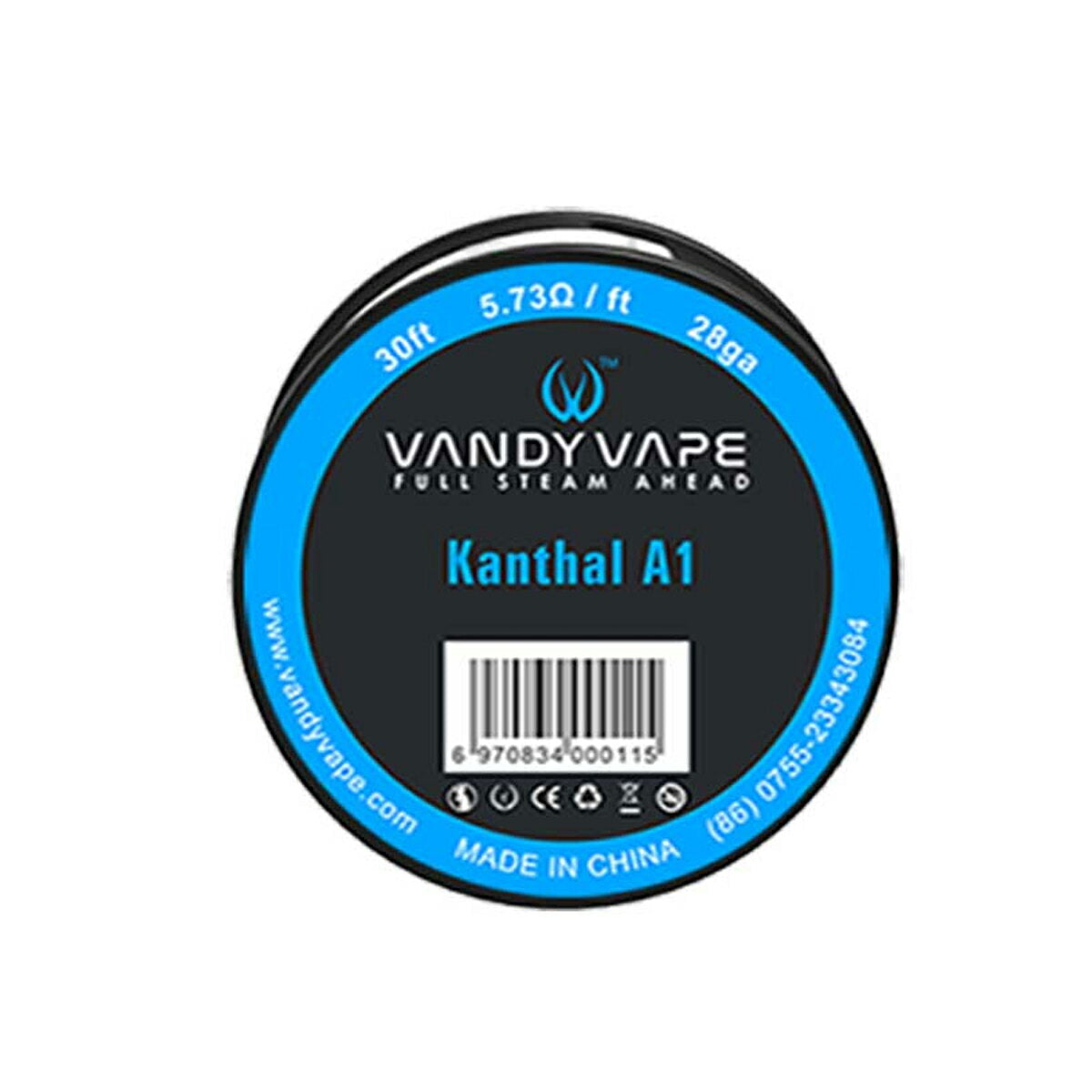 VandyVapeKanthalA1Wire30ftカンタルワイヤーバンディベイプvandyvapeKA1電子タバコ電子たばこ
