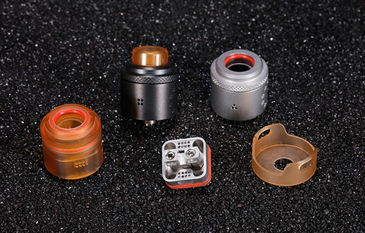 Timesvape Honor RDA Kit トップキャップ 3種類付 スコンカー対応 アトマイザー リビルダブル タイムスベイプ オナー 電子タバコ 電子たばこ vape