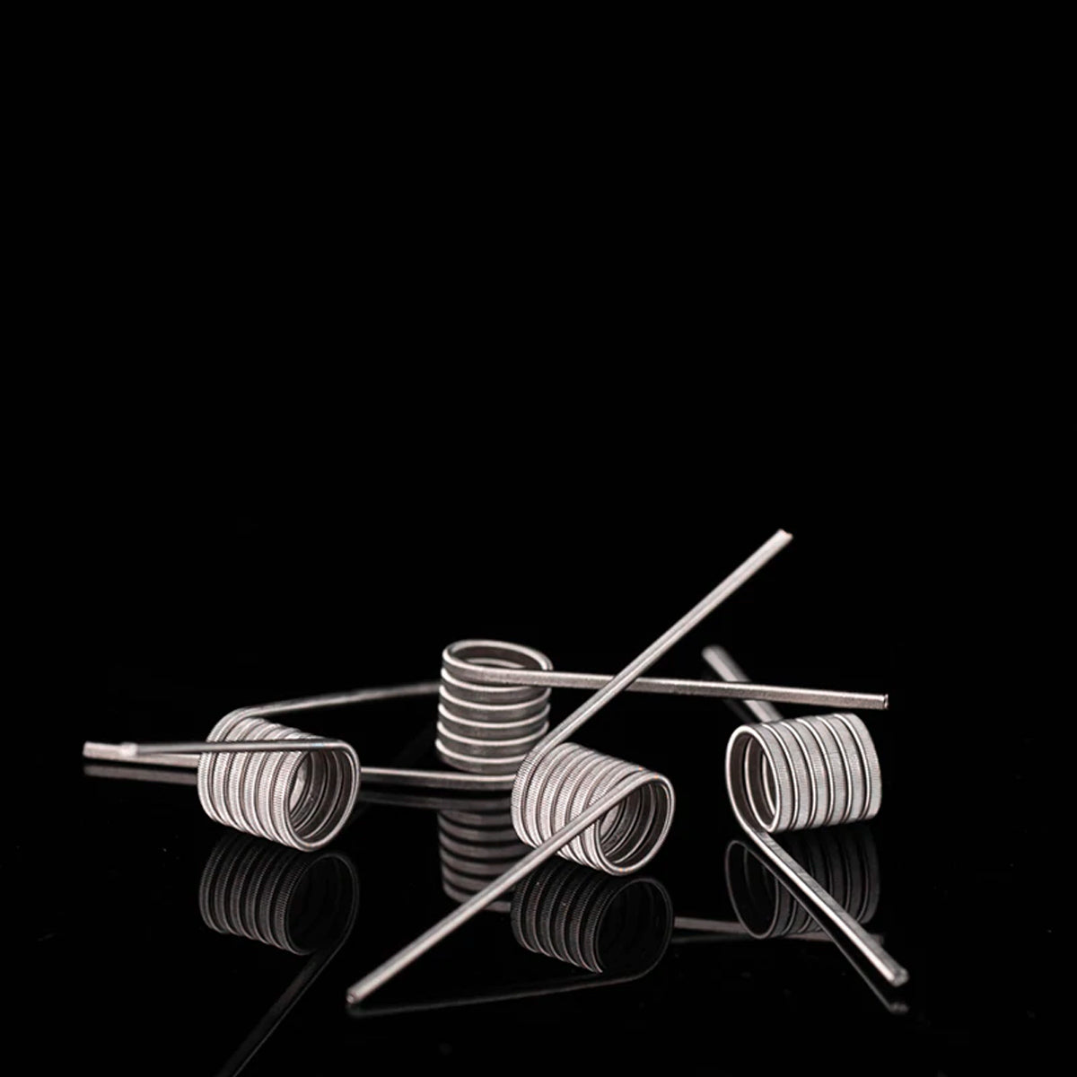 Wotofo 5mm ID Dual Core Clapton Prebuilt Coils Ni80 0.65Ω (2×26GA+38GA) 5個入 ウォトフォ プリビルドコイル クラプトン ニクロム80 電子タバコ 電子たばこ vape