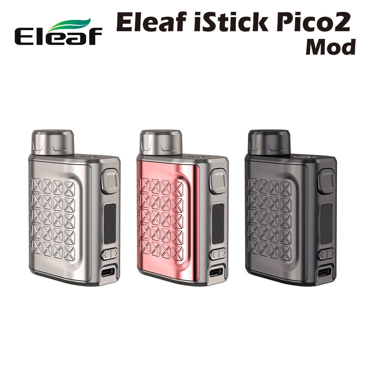 iStick Pico2 アトマイザー付きセット（ピンクゴールド/グレー）