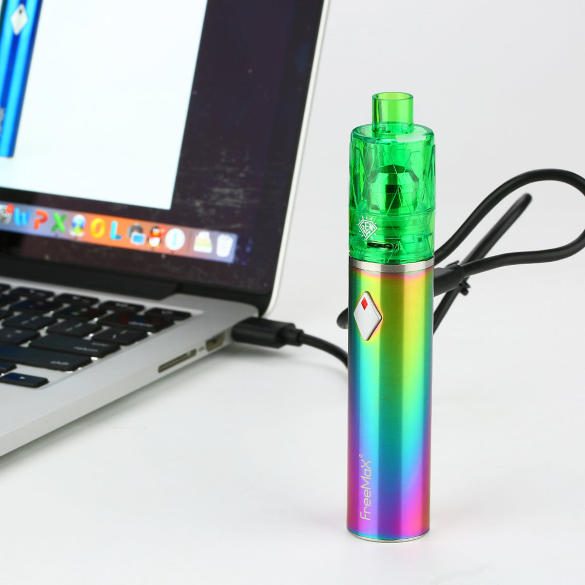 【送料無料】Freemax GEMM 80W Kit スターターキット 2900mAh内蔵バッテリー リキッド容量5ml Tank フリーマックス ジェムタンク POD ポッド メッシュコイル 電子たばこ 電子タバコ ベイプ Vape