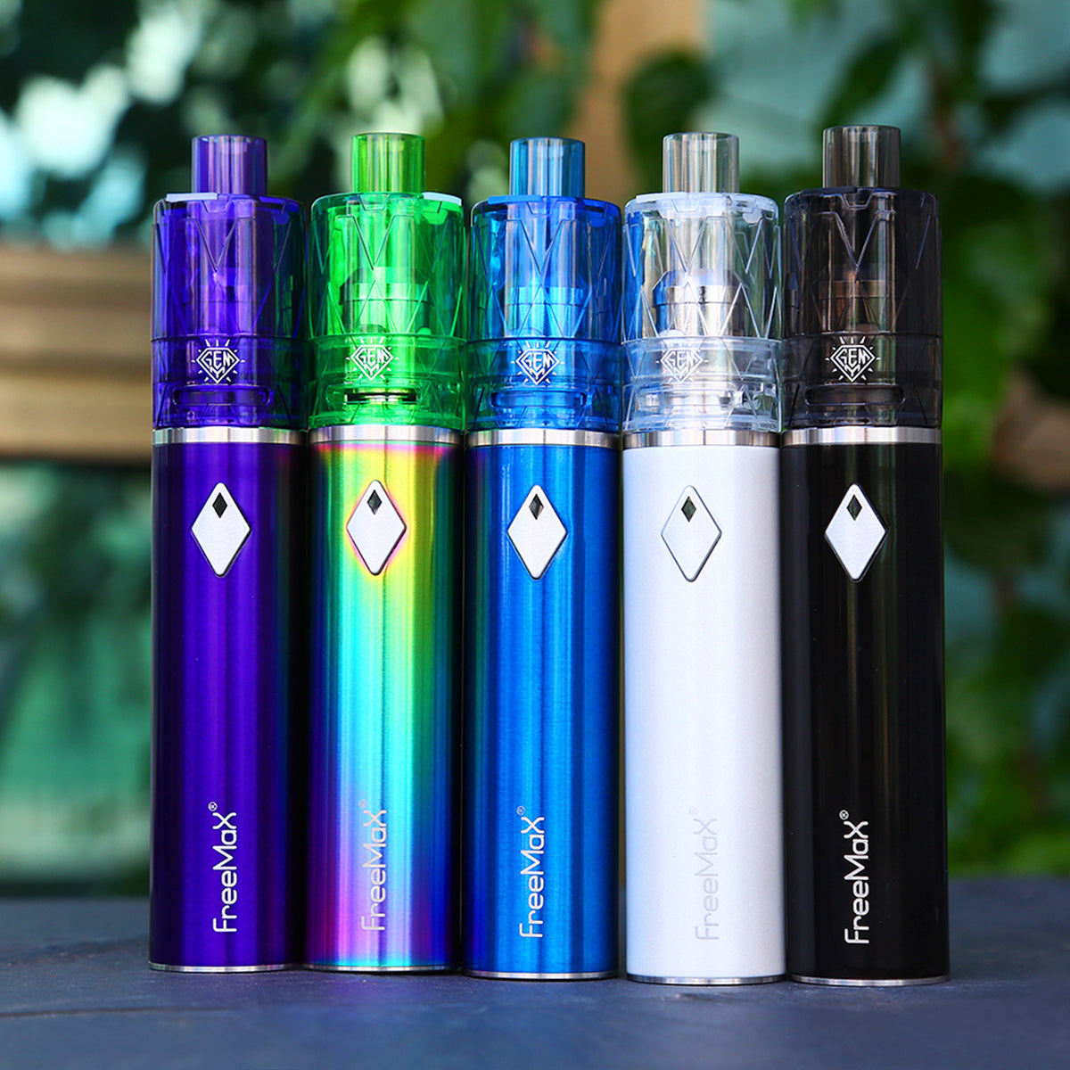 【送料無料】Freemax GEMM 80W Kit スターターキット 2900mAh内蔵バッテリー リキッド容量5ml Tank フリーマックス ジェムタンク POD ポッド メッシュコイル 電子たばこ 電子タバコ ベイプ Vape