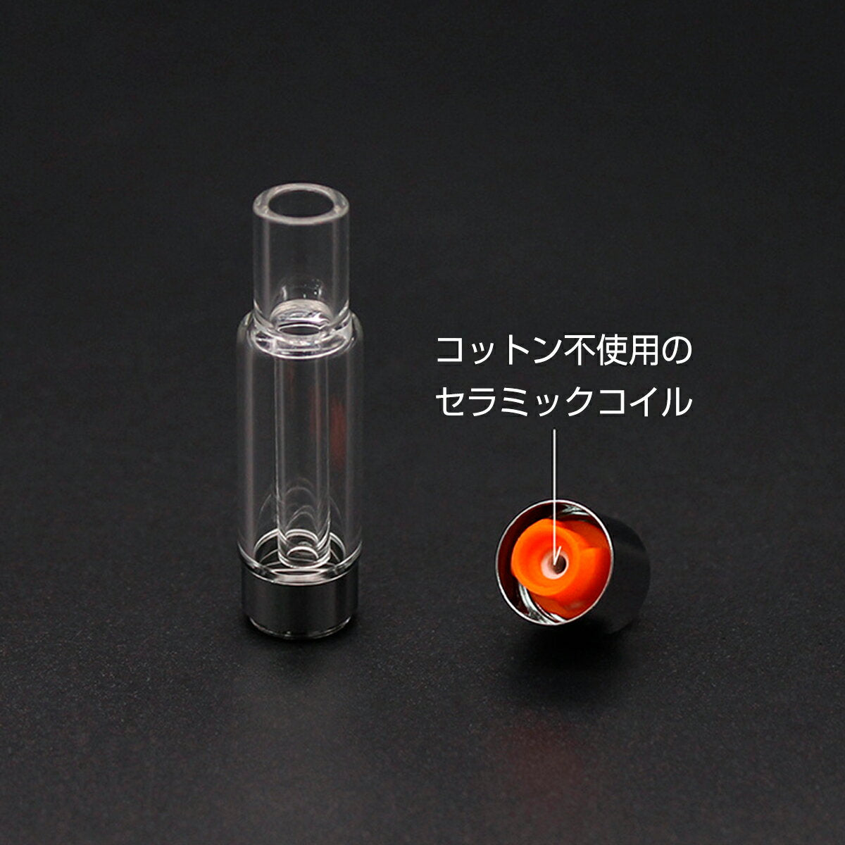 【1本】CBDフルガラスアトマイザーカートリッジリキッドオイル510規格ActivaHemp0.5ml1.0mlcbgcbncbcvape