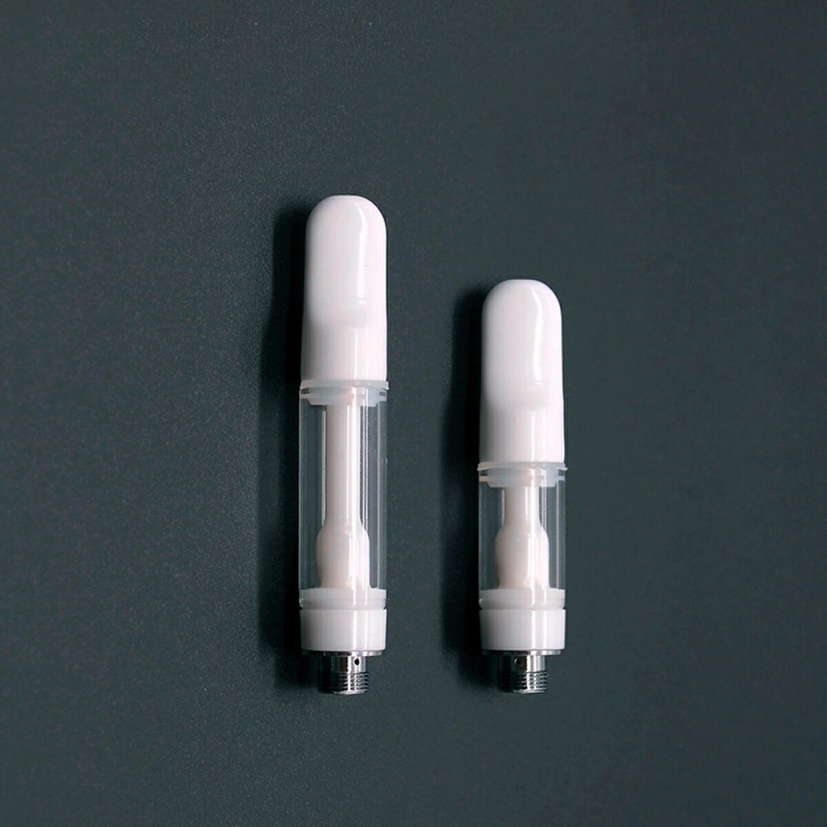 【1本】CBDアトマイザーカートリッジリキッドオイル510規格ActivaHempフルセラミックカートリッジスクリューチップ0.5ml1.0mlcbgcbncbcvape