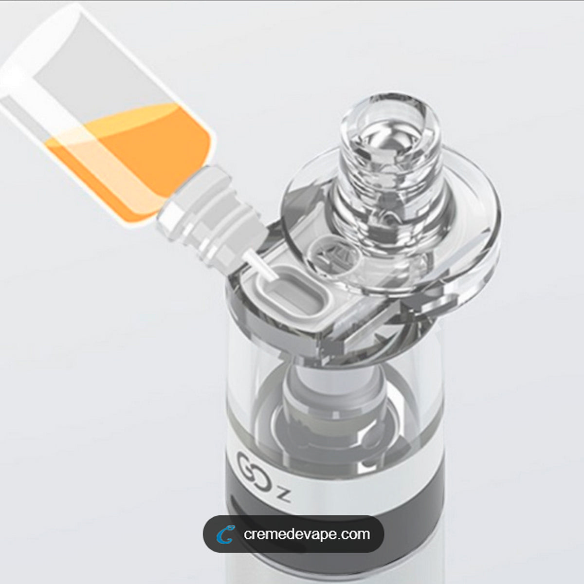 Innokin GO Z Tank 2ml アトマイザー クリアロマイザー