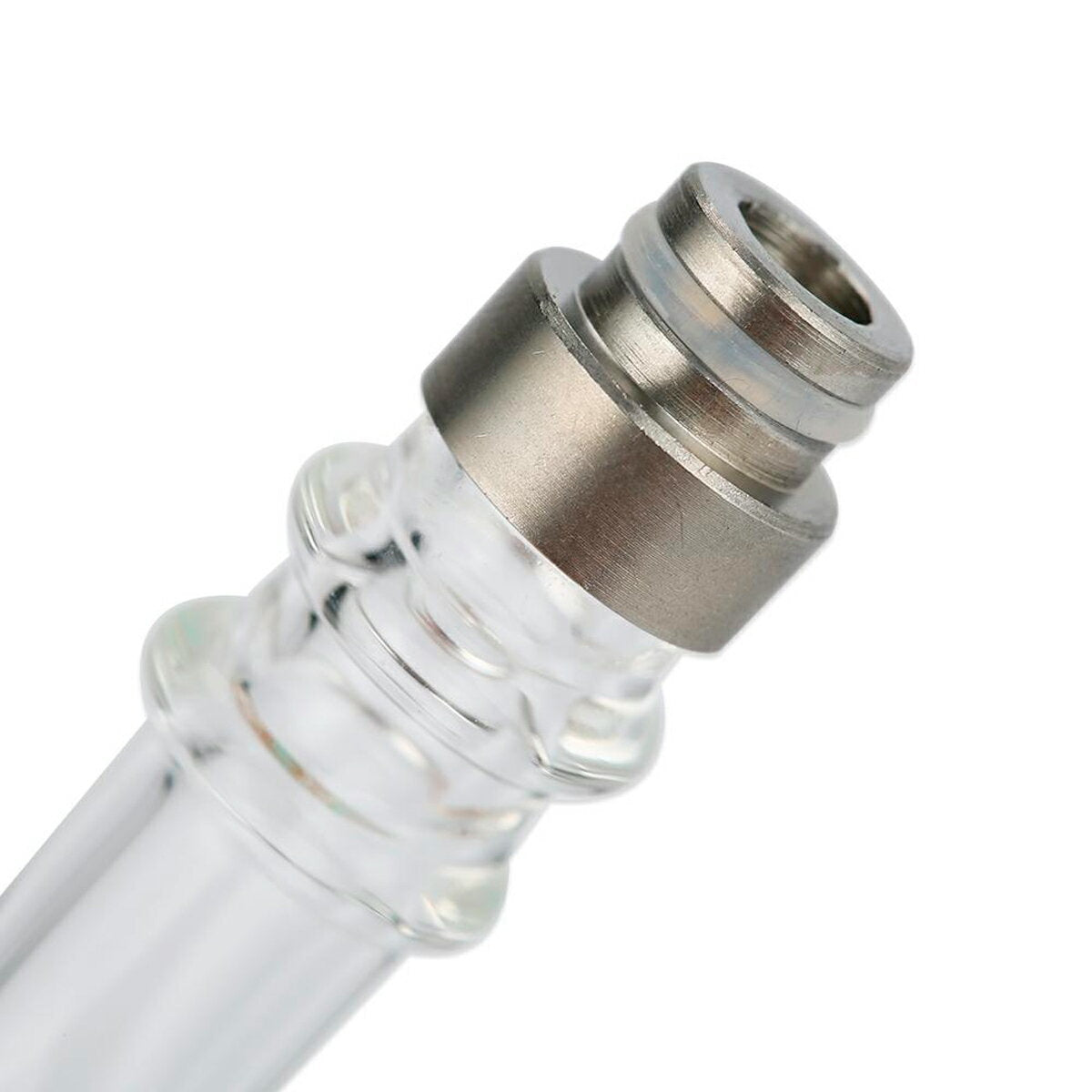 CurvedGlass810ロングドリップチップパイレックスガラス製810規格スピットバック防止電子タバコ電子たばこVape