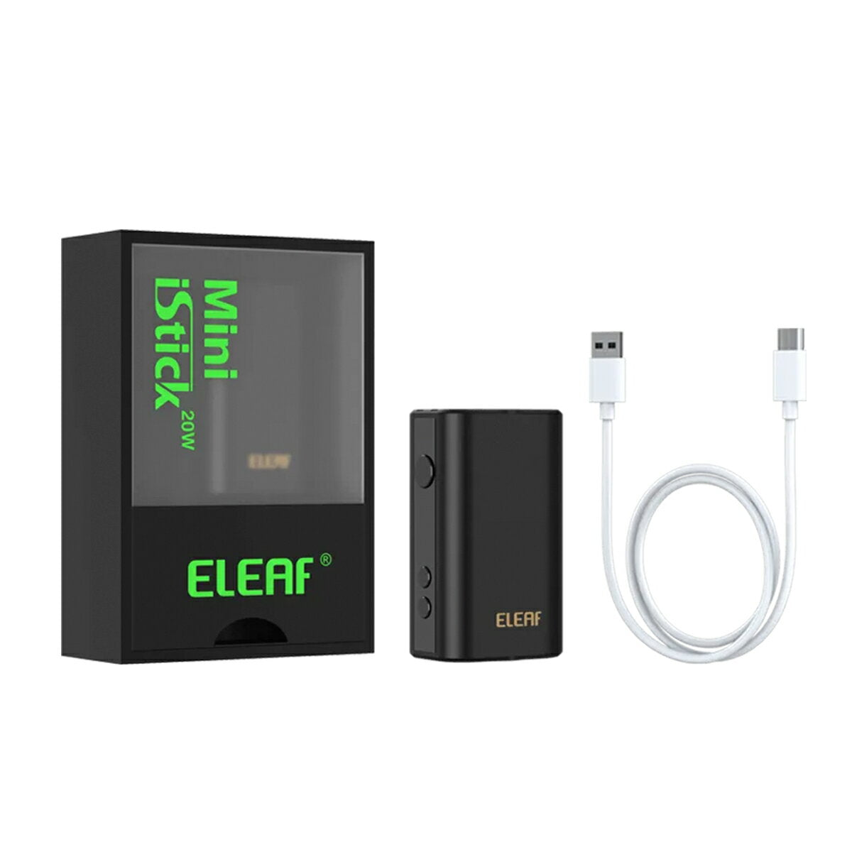 【送料無料】EleafMiniiStick20WMODイーリーフミニアイスティックテクニカルモッド510スレッド規格低電圧本体バッテリーベイプカートリッジ電子タバコ電子たばこvapecbdcbgcbn