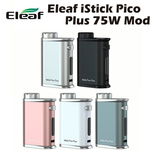 EleafiStickPicoPlus75WMODテクニカルモッドイーリーフアイスティックピコプラス電子タバコベイプ本体超爆煙vape510規格スレッドカートリッジアトマイザーリキッドオイルヘンプhempヴェポライザーフルガラス対応正規品