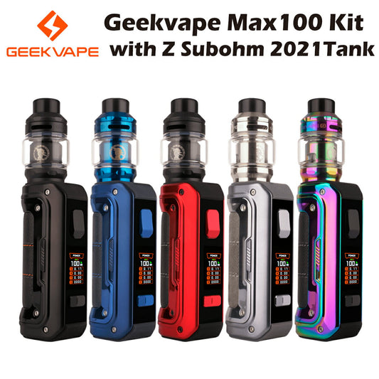 GeekvapeMax100KitAegisMax2withZTankスターターキットギークペイプイージスマックスバッテリーゼウス510規格80W18650type-c電子たばこ電子タバコベイプ本体アトマイザーベイプvape