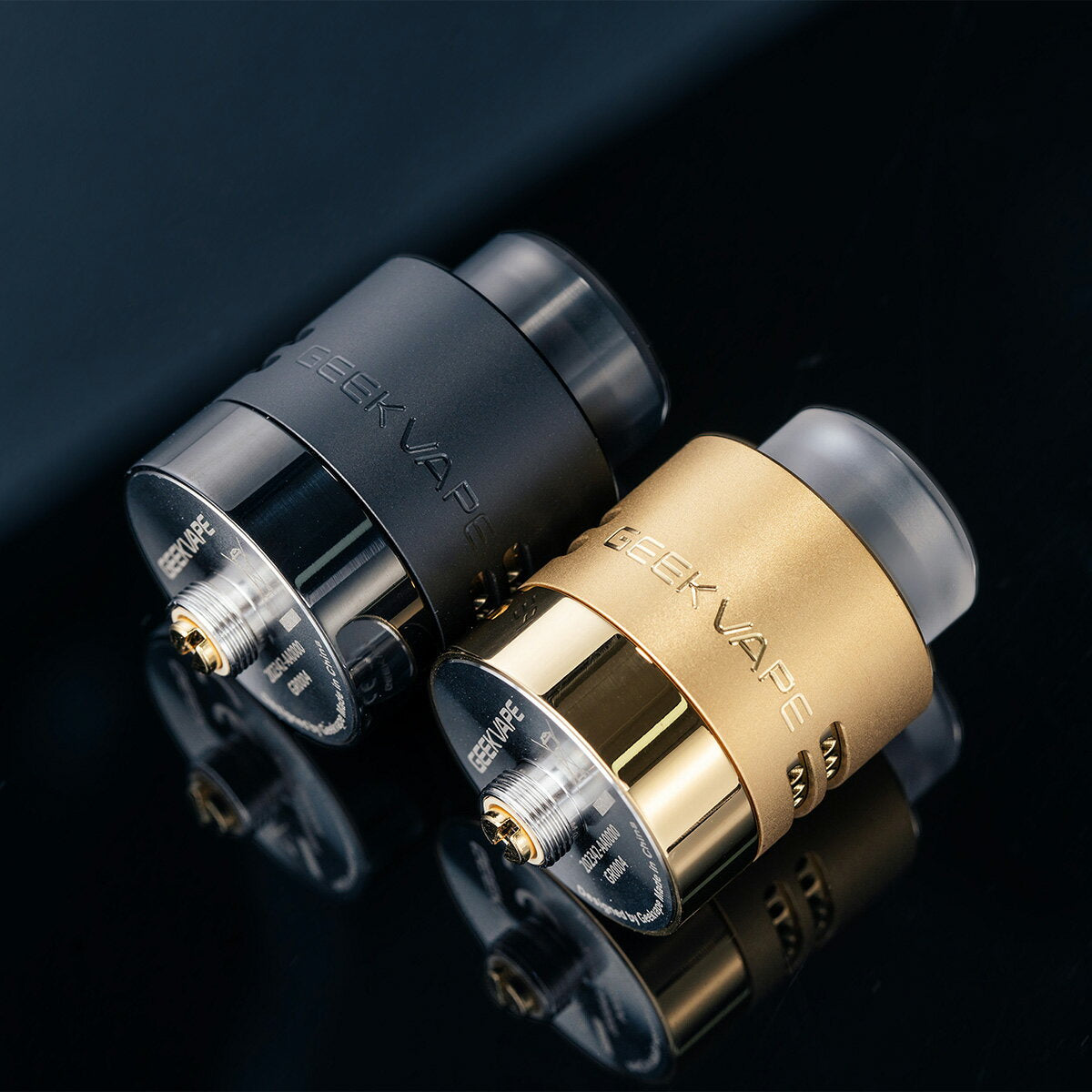 GeekvapeTsunamiRebornZRDA24mmリビルダブルアトマイザードリッパーギークベイプツナミデュアルコイル超爆煙電子たばこ電子タバコベイプシングルコイルビルドスコンカーボトムフィードbfgeekvapeatomizer