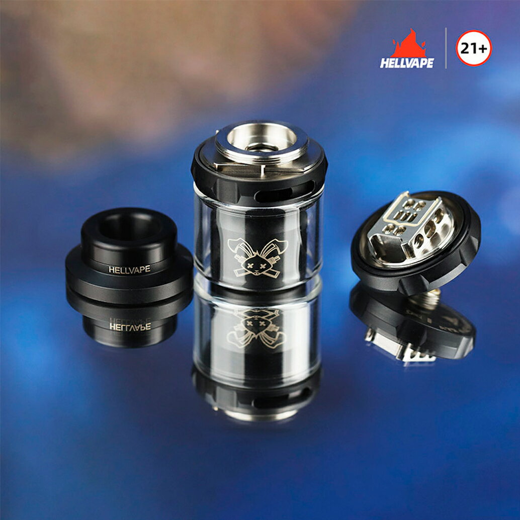 【エントリーでP3倍&2ショップでP3倍】HellvapeDeadRabbitSoloRTA2/4mlリビルダブルアトマイザーヘルベイプデッドラビットソロタンク超爆煙電子たばこ電子タバコベイプシングルコイルビルドVapedeadatomizer