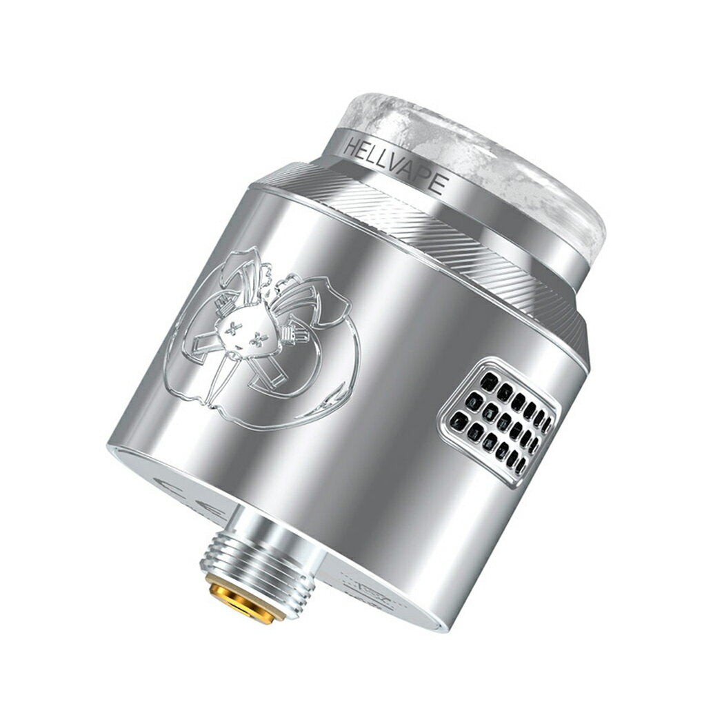 HellvapeDropDead2RDA24mmアトマイザースコンカー対応リビルダブルヘルベイプドロップデッドラビット510接続電子たばこ電子タバコベイプ本体リキッド爆煙禁煙ニコチンゼロシーシャrabbitdtldlvape