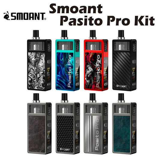 SmoantPasitoProPodKit1500mAh4mlスターターキットスモアントパシートプロポッドキット電子たばこ電子タバコベイプ本体リキッド爆煙禁煙ニコチンゼロタールニコチン0水蒸気電子シーシャ持ち運びドクターmtlvape正規品