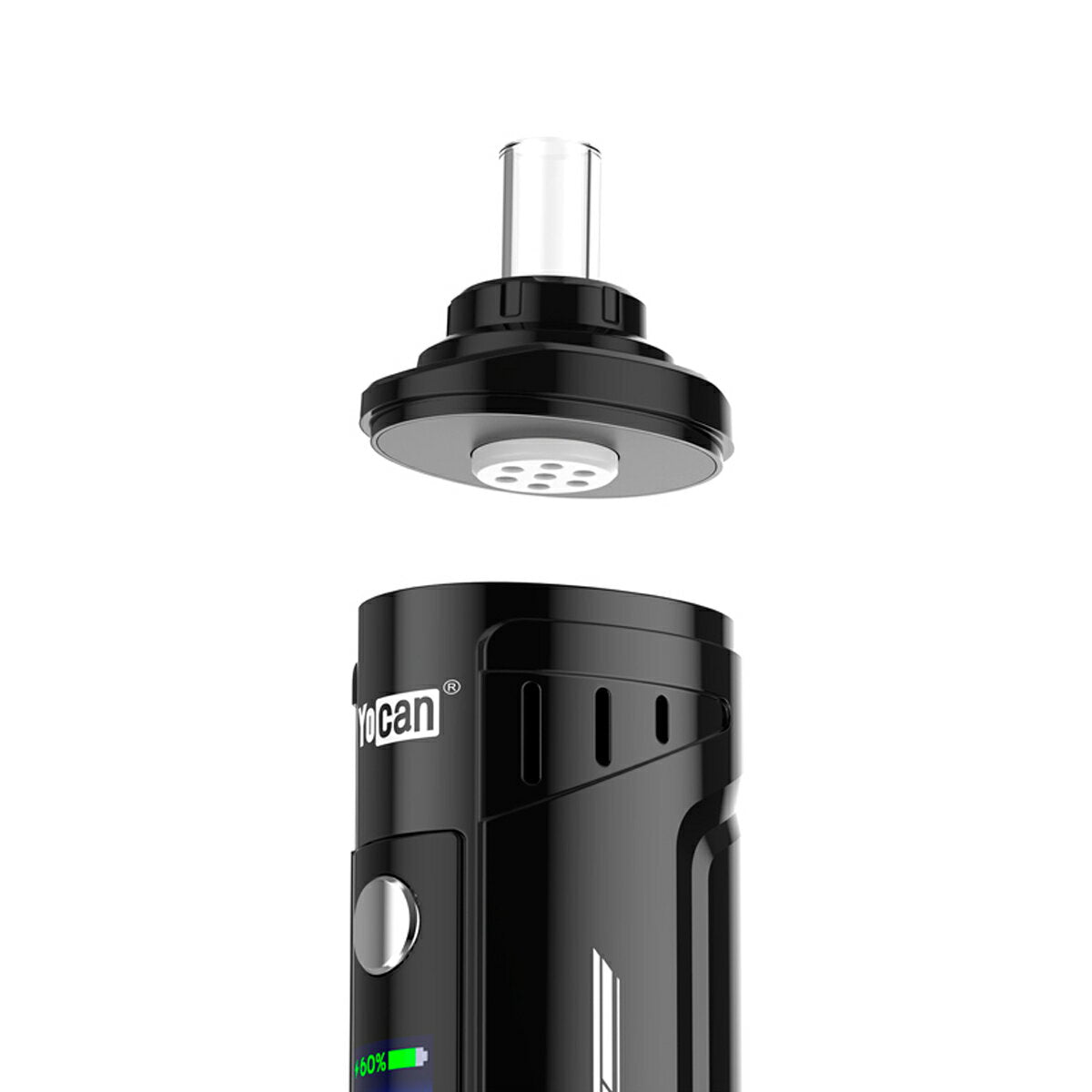 YocanHit2ドライハーブヴェポライザー1400mAh内蔵バッテリーセラミックチャンバーユーキャンヒット加熱式タバコ電子タバコ葉タバコシャグ電子タバコベイプ本体thcフリーcbdcbgcbnvape