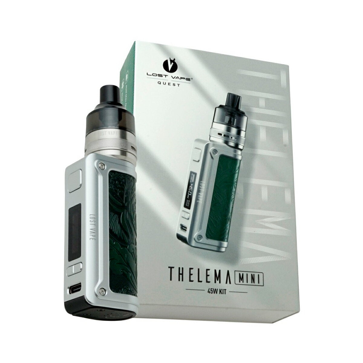 LostVapeThelemaMini+UBLitePodTankKit45W1500mAh3.5mlスターターキット内蔵バッテリーロストベイプセレマミニ510規格電子タバコベイプ本体リキッド爆煙禁煙タールニコチン0シーシャmtlvape