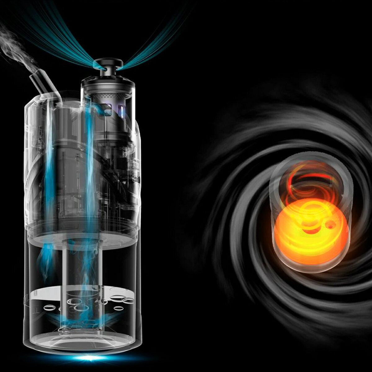 YocaniCANKitワックスヴェポライザーe-Rigドライハーブコンセントレートクリスタルパウダー水パイプスターターキットユーキャンピラーボングダブdab電子タバコベイプ本体cbdcbgcbnwaxvape