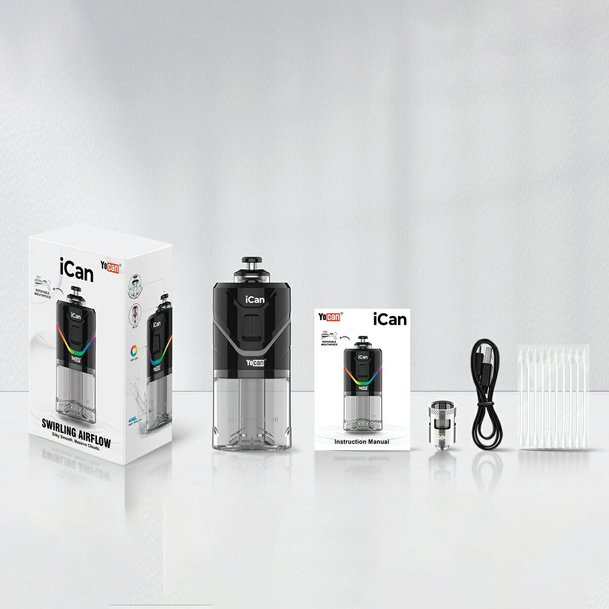 YocaniCANKitワックスヴェポライザーe-Rigドライハーブコンセントレートクリスタルパウダー水パイプスターターキットユーキャンピラーボングダブdab電子タバコベイプ本体cbdcbgcbnwaxvape