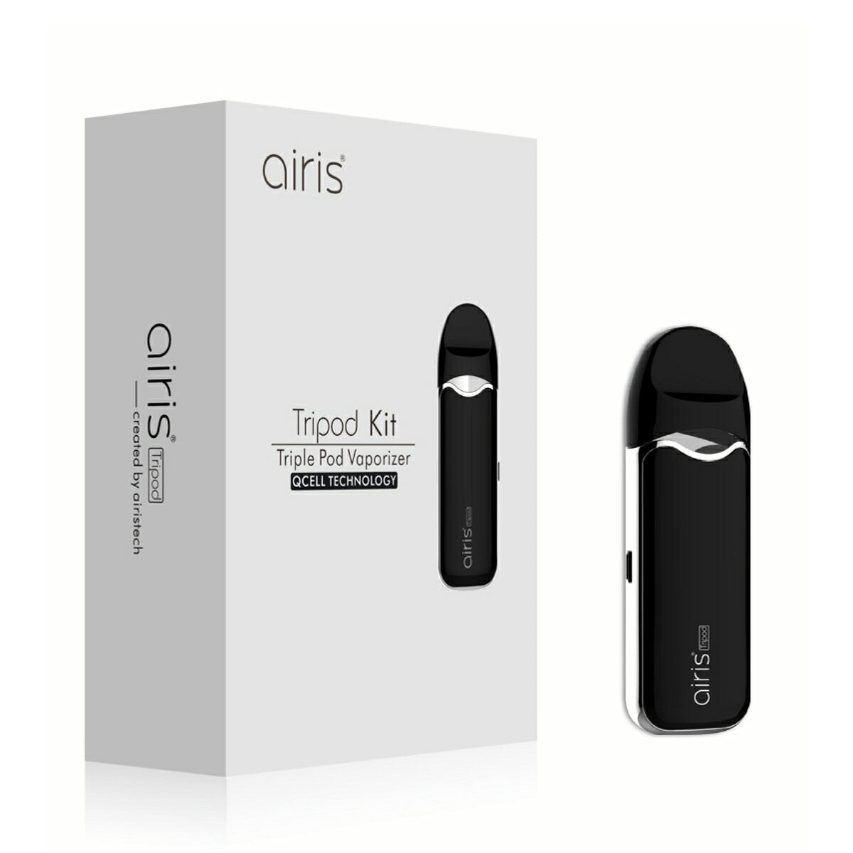 【本日エントリーでP2倍】AiristechairisTripodKitアイリステックトライポッドオイルワックスステルススターターキット本体バッテリーベイプカートリッジ510スレッド電子タバコモッドヘンプhempvapenothccbdcbgcbn