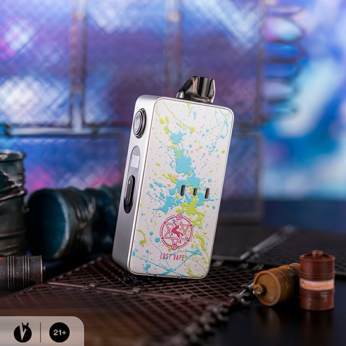 【スーパーSALE20%OFFエントリーでP6倍】LostVapeCentaurusB60AIOKit60W1600mAh内蔵バッテリーテクニカルモッドロストベイプケンタウロスアイオーボロBoro電子タバコベイプ本体リキッド爆煙禁煙タールニコチン0mtldtlvape