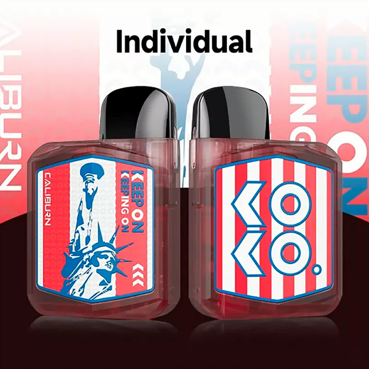 UwellCaliburnKOKOPrime(Vision)PodMysteryBox690mAh2mlポッド型スターターキットユーウェルカリバーンココプライム電子タバコベイプ本体爆煙禁煙新型ニコチンゼロシーシャmtlrdlvape