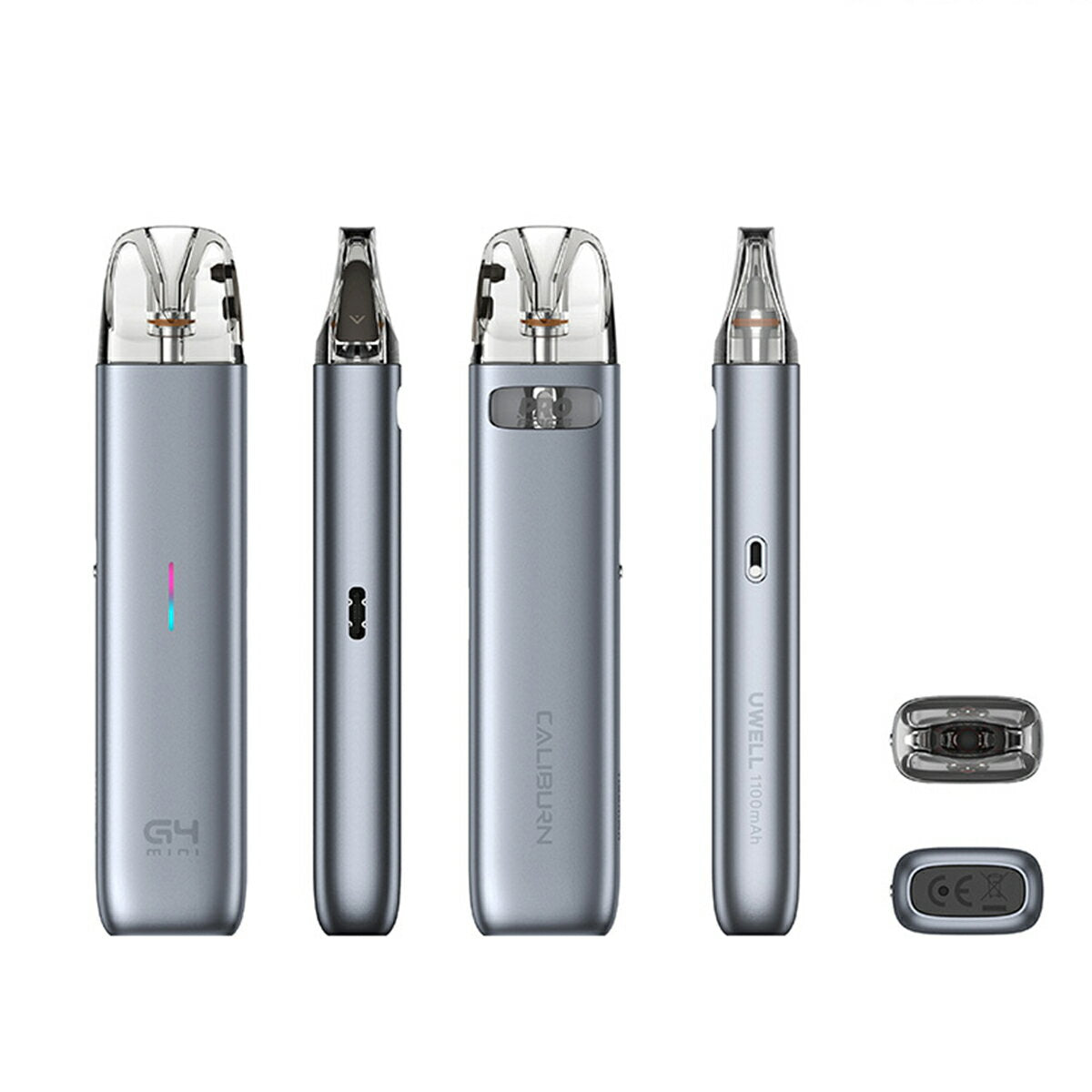 UwellCaliburnG4MiniPodKit1100mAh3mlポッド型スターターキットユーウェルカリバーン電子たばこ電子タバコベイプリキッド爆煙禁煙ニコチンゼロタールニコチン0水蒸気電子シーシャ持ち運びおすすめkokomtlvape