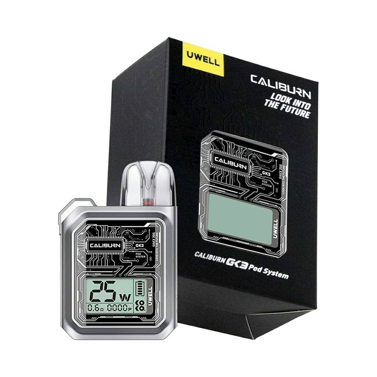 UwellCaliburnGK3PodKit900mAh2.5mlポッド型スターターキットユーウェルカリバーン電子たばこ電子タバコベイプリキッド爆煙禁煙ニコチンゼロタールニコチン0水蒸気電子シーシャ持ち運びおすすめkokomtlvape