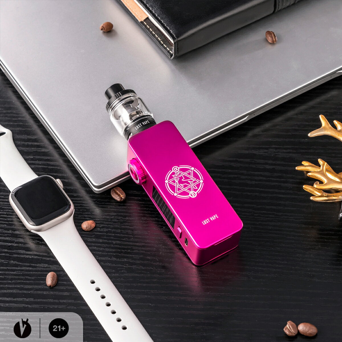 LostVapeCentaurusM100ModKitwithCentaurusSubCooTank4mlスターターキット18650UBUltraロストベイプケンタウロス電子タバコベイプ本体リキッド爆煙禁煙タールニコチン0シーシャmtldldtl