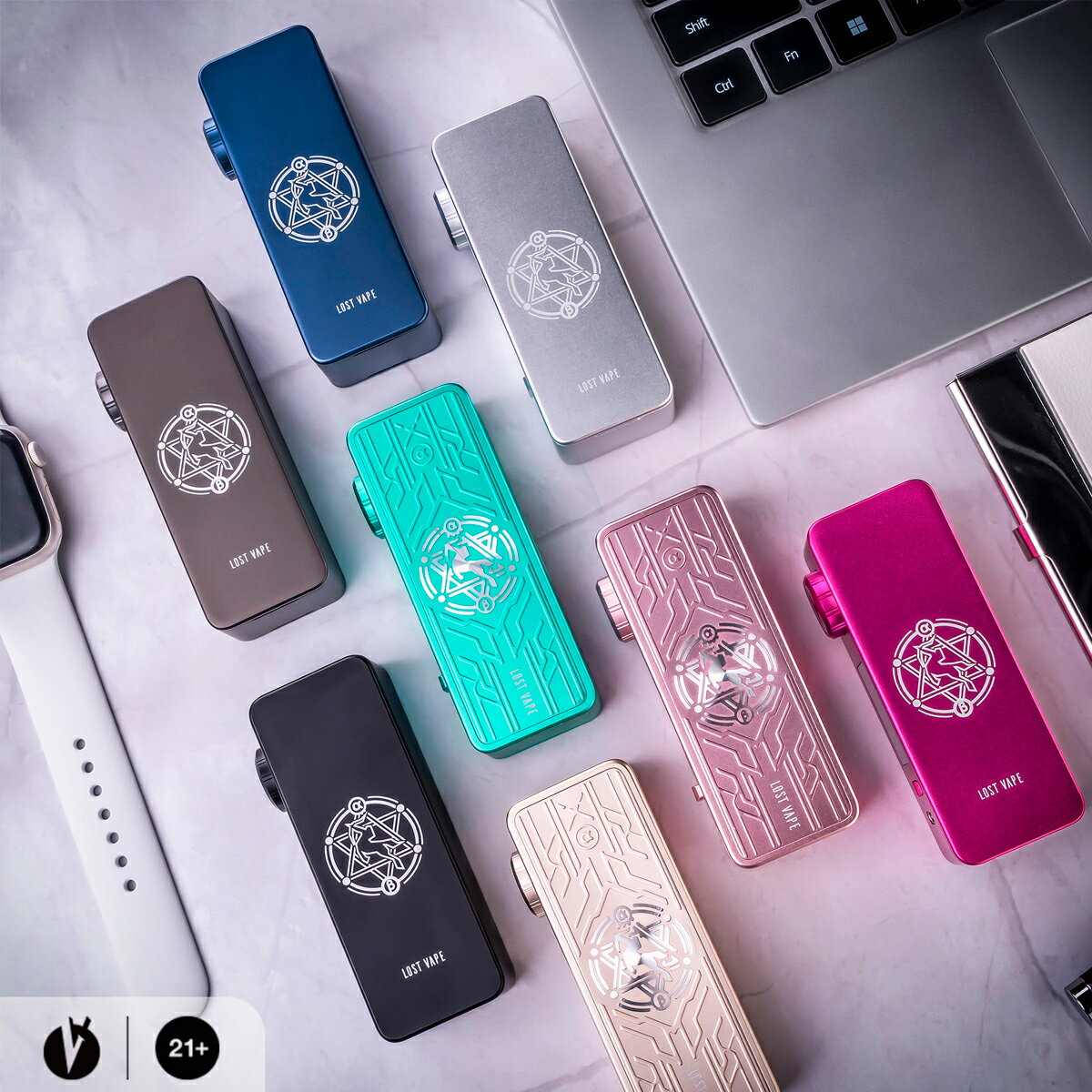 LostVapeCentaurusM100ModKitwithCentaurusSubCooTank4mlスターターキット18650UBUltraロストベイプケンタウロス電子タバコベイプ本体リキッド爆煙禁煙タールニコチン0シーシャmtldldtl