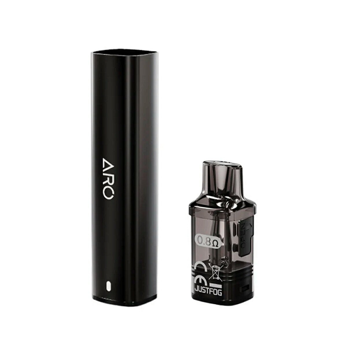 JustfogAROKitポッド型スターターキットジャストフォグアロ460mAh2ml電子タバコベイプ本体リキッド爆煙禁煙ニコチンゼロタールニコチン0水蒸気シーシャdtldlmtlvape