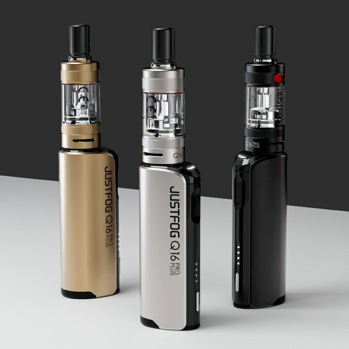 JustfogQ16ProPlusKitスターターキットジャストフォグ1500mAh内蔵バッテリー容量3ml電子タバコベイプ本体リキッド爆煙禁煙ニコチンゼロタールニコチン0水蒸気電子シーシャdtldlmtlvape