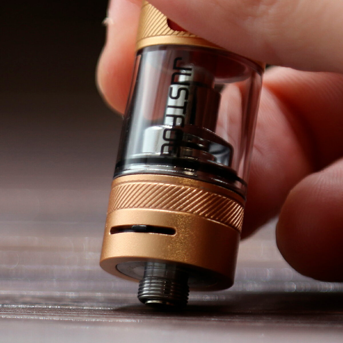 JUSTFOGQ16ProPlusアトマイザータンクジャストフォグクリアロマイザーリキッド容量3ml電子タバコ電子たばこベイプ510スレッドvapemtldtl