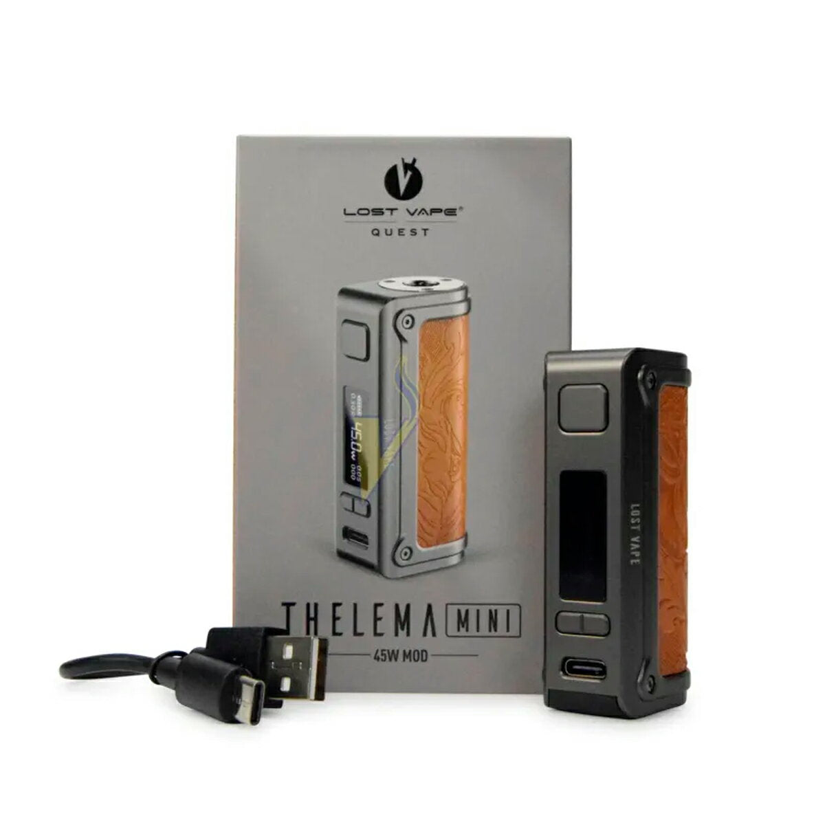 【送料無料あす楽】LostVapeThelemaMiniMOD45W1500mAh内蔵バッテリーテクニカルモッドロストベイプセレマミニ510規格電子タバコ電子たばこvape