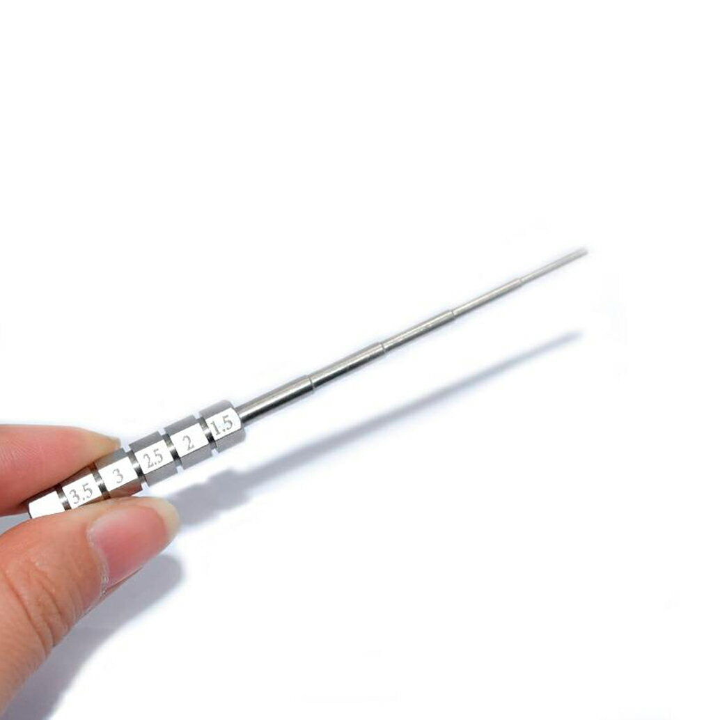 マイクロコイルジグ1.5mm/2mm/2.5mm/3mm/3.5mmアトマイザー用コイルビルドツールワイヤー治具リビルダブル