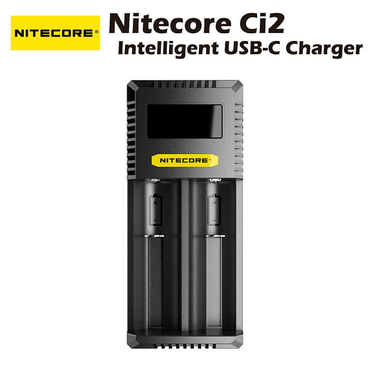 NitecoreCi2IntelligentUSB-CChargerバッテリー充電器ナイトコア電子タバコ電子たばこベイプモッドスターターキット内蔵充電可本体modVapeフラッシュライトヘッドライド懐中電灯正規品