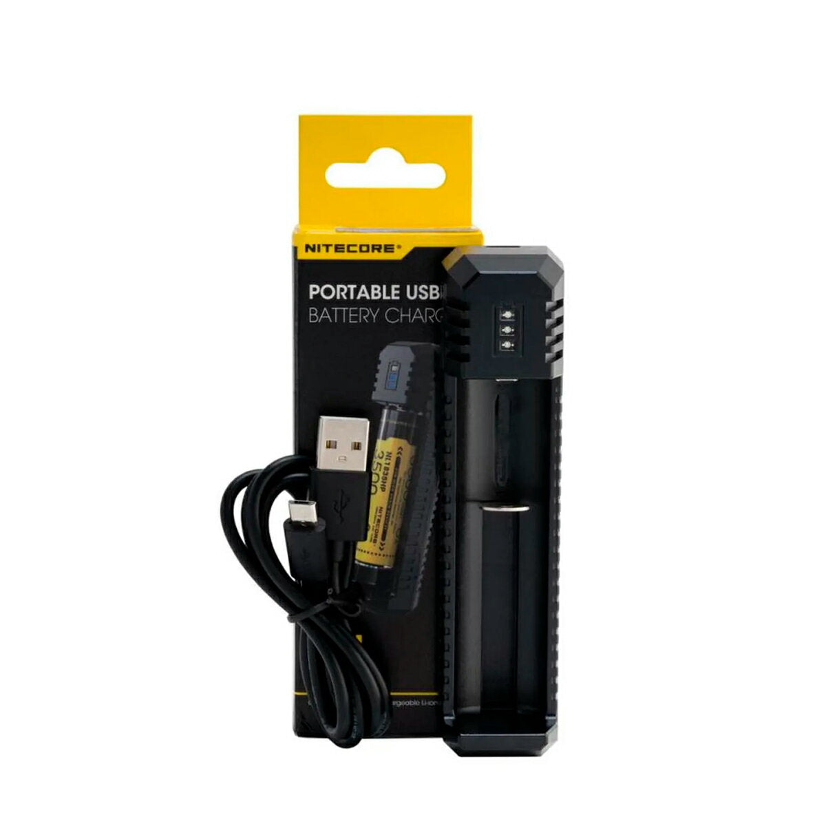 【送料無料】NitecoreUI1USBChargerバッテリー充電器ナイトコア電子タバコ電子たばこベイプVapeフラッシュライト懐中電灯