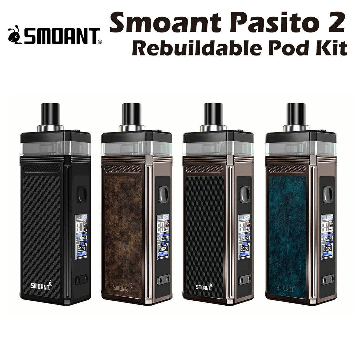 SmoantPasito2PodKit2500mAh6mlスターターキットスモアントパシートポッドキット電子たばこ電子タバコベイプ本体リキッド超爆煙禁煙ニコチンゼロタールニコチン0水蒸気電子シーシャ持ち運びmtlvape正規品