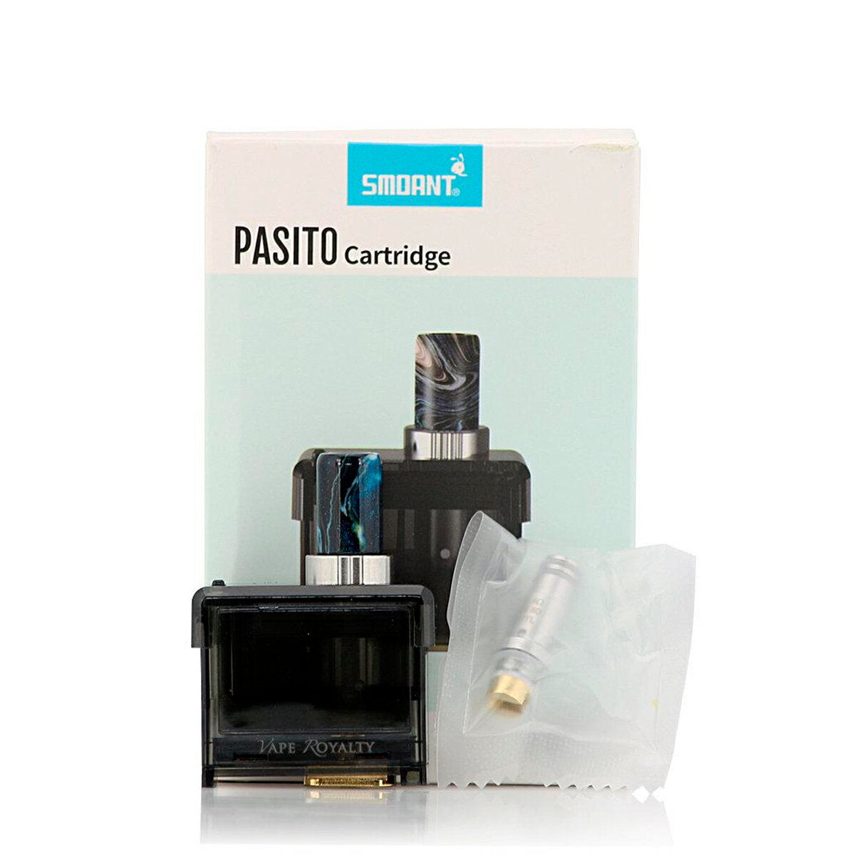SmoantPasitoポットカートリッジ3ml0.6Ω1.4Ω予備コイル付スモアントパシートポッドメッシュni80電子たばこ電子タバコベイプvapemtldtldlcoil
