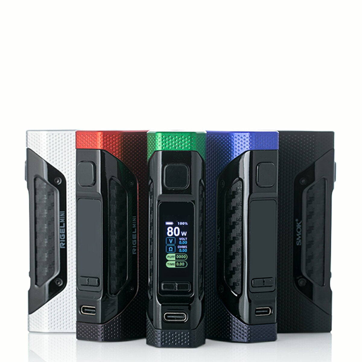 SMOKRIGELMINIModモッドバッテリースモック510規格80W18650type-c超爆煙小型軽量コンパク電子たばこ電子タバコベイプ本体ヴェポライザーアトマイザーvape