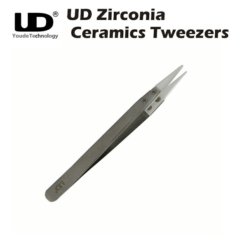 UDZirconiaCeramicTweezersジルコニアセラミックピンセットコイルビルドリビルダブルツイーザー