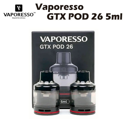 VaporessoGTXPOD262個入ポッドカートリッジ5mlベポレッソ4080kit電子たばこ電子タバコベイプ本体スターターキットリキッド爆煙禁煙ニコチンゼロタールニコチン0水蒸気電子シーシャ持ち運びおすすめmtlvape正規品