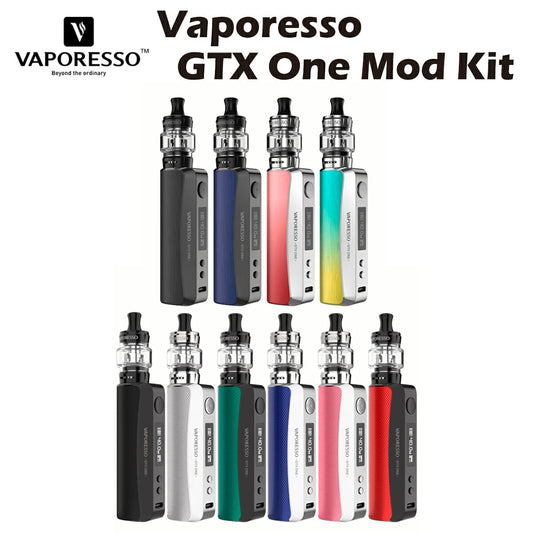 VaporessoGTXOneKitスターターキット2000mAh3ml18mmベポレッソ電子たばこ電子タバコベイプ本体リキッド超爆煙禁煙ニコチンゼロタールニコチン0水蒸気電子シーシャ持ち運びドクターmtlvape正規品