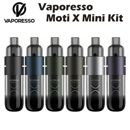 Vaporesso Moti X Mini Pod Kit 1150mAh 29W スターターキット ベポレッソ ポッド型 POD Type-C 電子たばこ 電子タバコ ベイプ 本体 リキッド 爆煙 禁煙 ニコチンゼロ タール ニコチン0 水蒸気 電子 シーシャ 持ち運び ドクター mtl vape 正規品