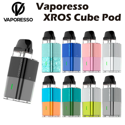 VaporessoXROSCubePodKit900mAh2mlポッド型スターターキットベポレッソクロスキューブ電子たばこ電子タバコベイプ本体リキッド爆煙禁煙ニコチンゼロタールニコチン0水蒸気電子シーシャ持ち運びおすすめmtlvape