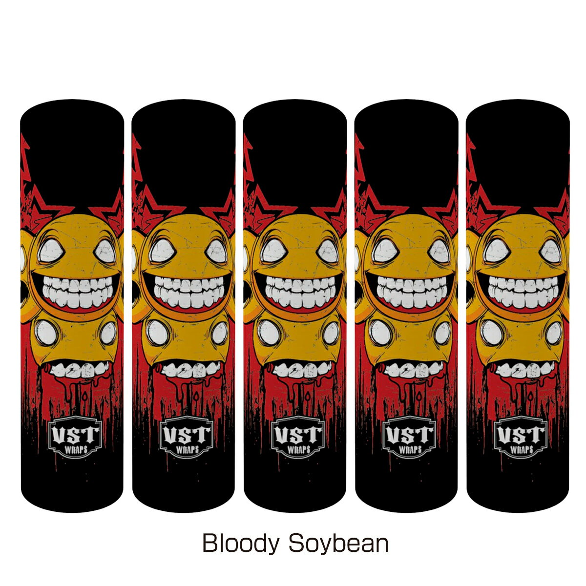 18650バッテリー用 シュリンクラップ 5枚入 電子たばこ 電子タバコ ベイプ Vape 電池