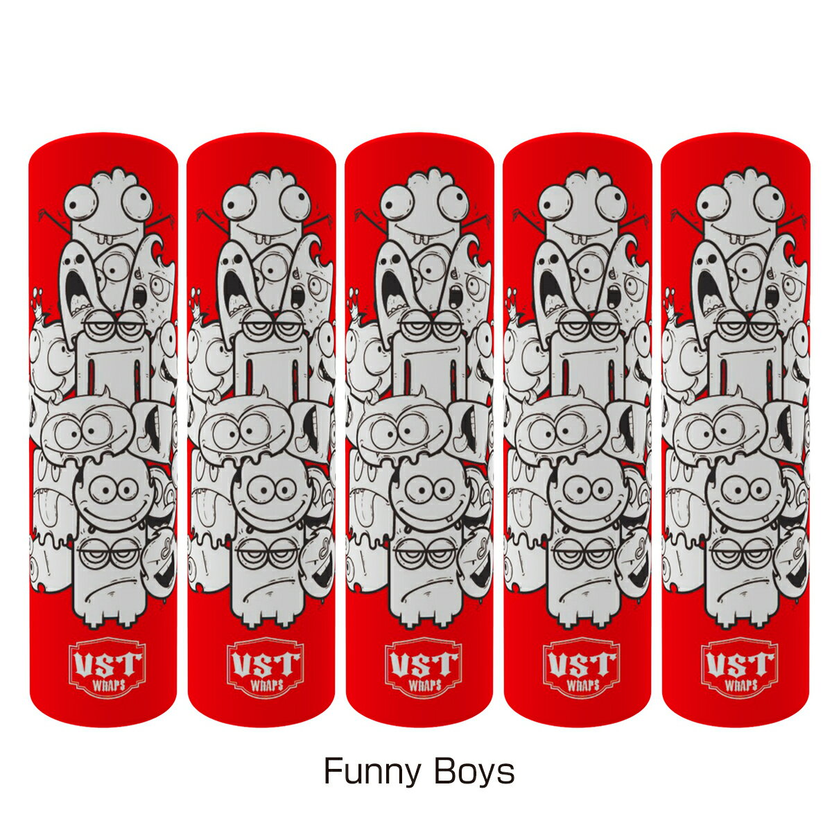 18650バッテリー用 シュリンクラップ 5枚入 電子たばこ 電子タバコ ベイプ Vape 電池