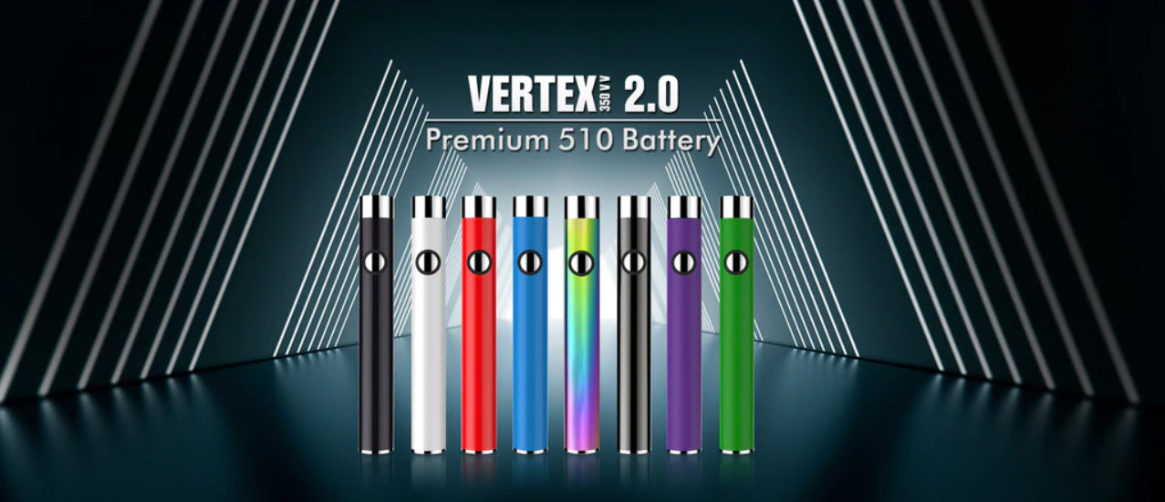 VERTEX 2.0　ペン型バッテリー510スレッド(規格)　ホワイト
