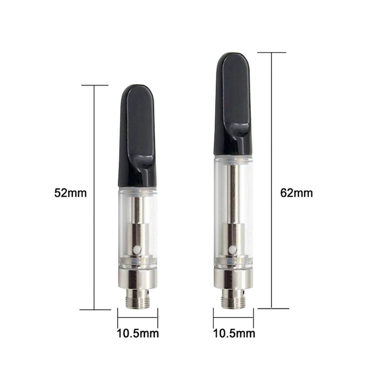 【10本セット】 CBD カートリッジ アトマイザー リキッド オイル 510規格 Activa Hemp セラミックカートリッジ ブラック 0.5ml 1.0ml  cbg cbn cbc no hhc thc vape tank atomizer タンク