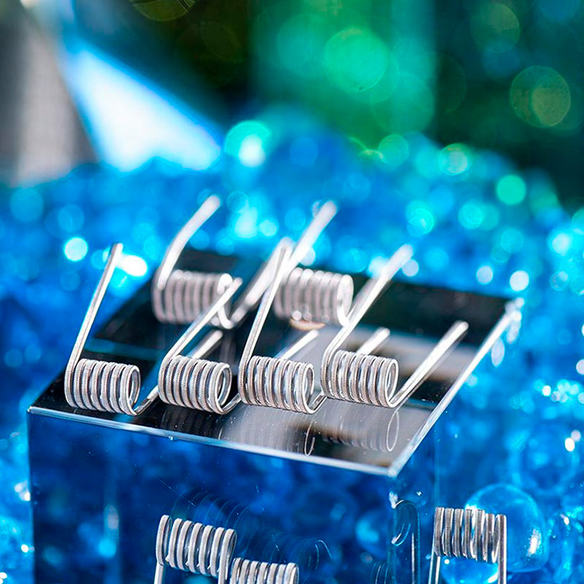 Wotofo Dual Core Fused Clapton Prebuilt Coils N80 0.90Ω (2×30GA+38GA) 10個入 ウォトフォ プリビルドコイル デュアルコア フューズドクラプトン ニクロム80 電子タバコ 電子たばこ vape